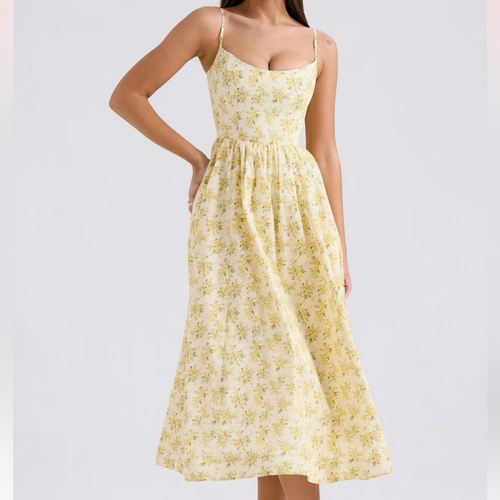House of CB - Lolita Corset Midi Sundress (Size L) - BRAND NEW WITH TAGS!